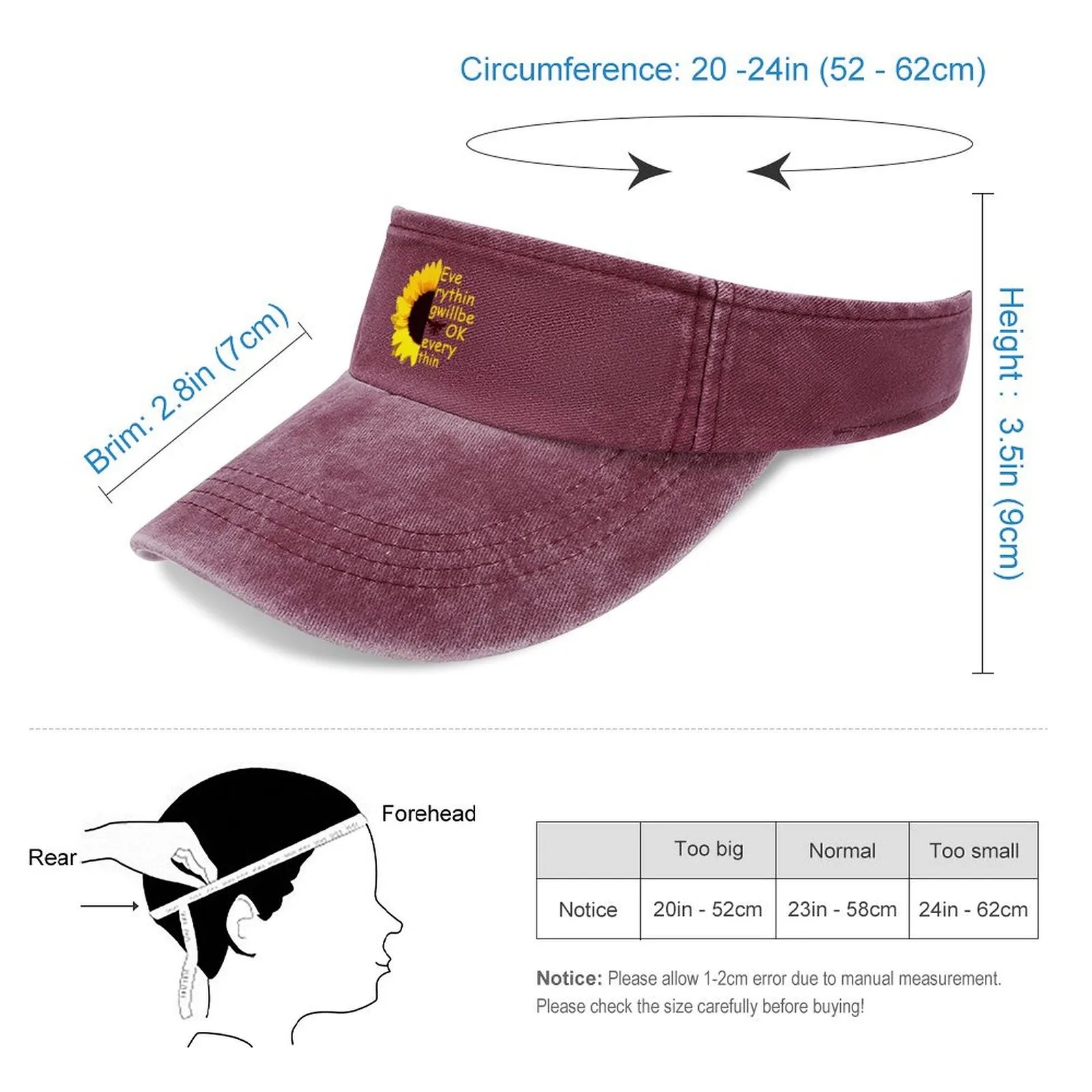 Adjustable Running Cap with UV Protection 2