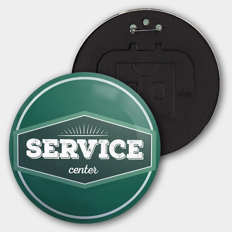 6 Inch Round Custom Buttons 8