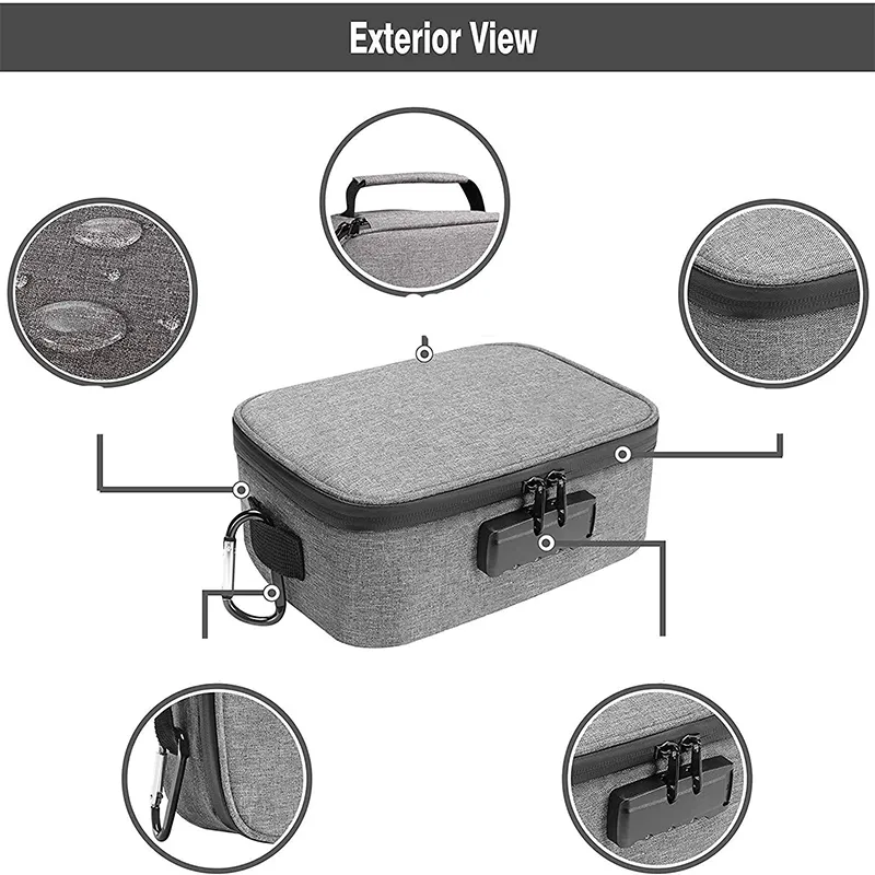 Stash Bag with Combination Lock 3