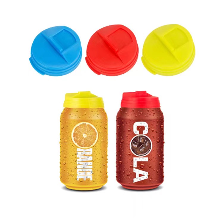 Cans Cover Leakproof Cap, custom koozie with logo imprint 3