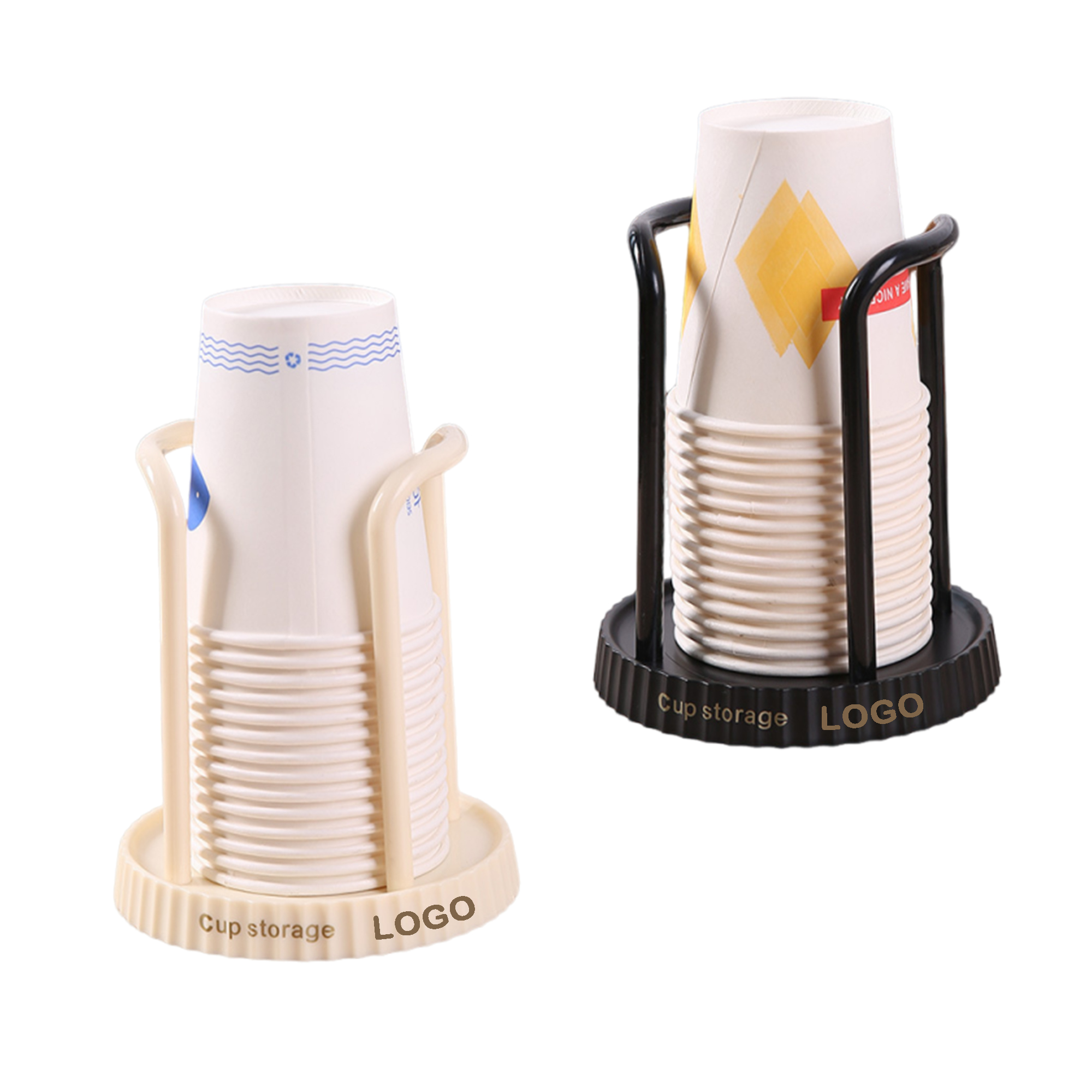 MOQ 50 PP Disposable Cup Holder 3