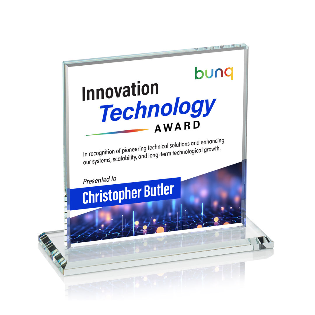 Sahara VividPrint™ Award - Clear 7
