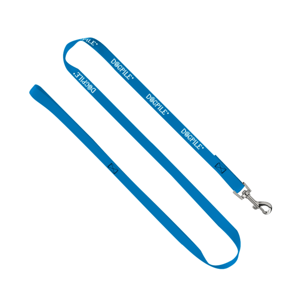 3/4" Smooth Nylon Pet Leash with Bright Metal Snap Hook 6