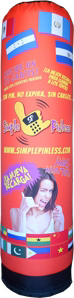 10' Replacement Advertising Tower (Fabric ONLY) 1