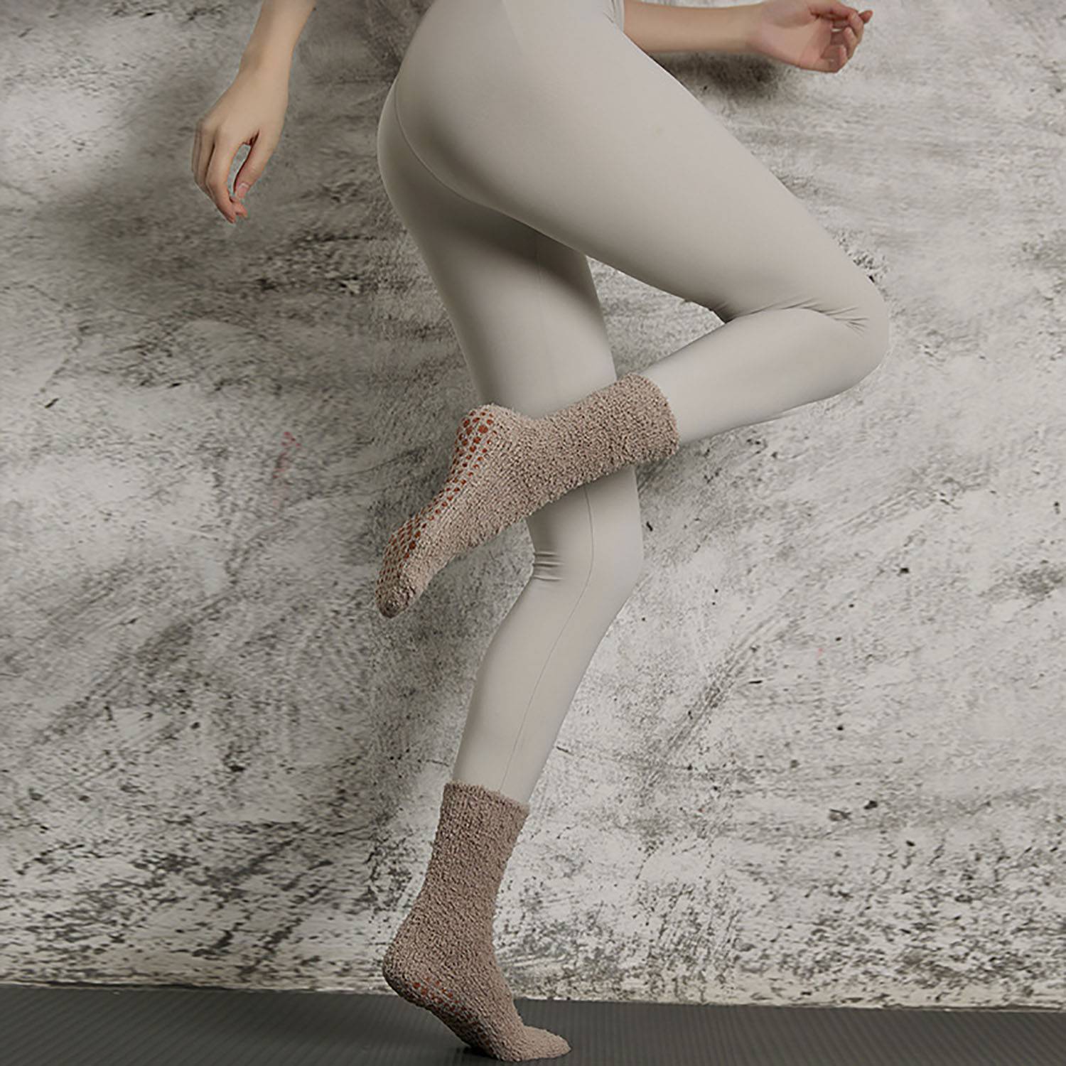 Fuzzy Socks With Grips for Women 6