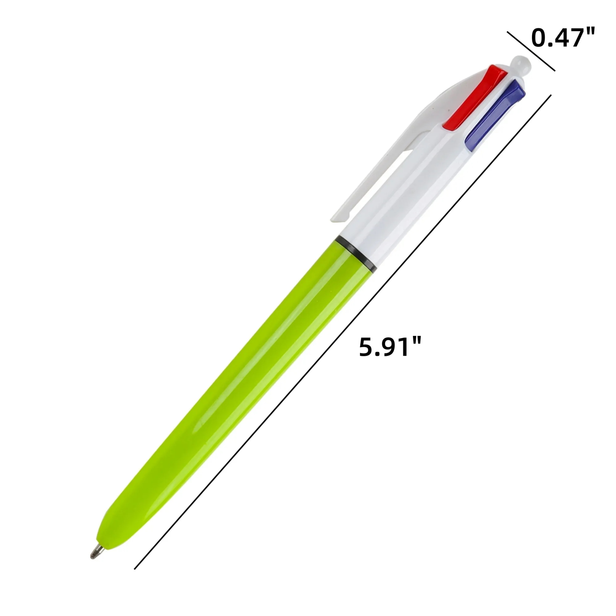 Multicolor Smooth Click Ballpoint Pen 3
