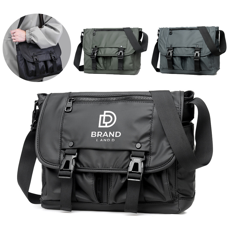 Customizable Waterproof Fashion Messenger Bag 4