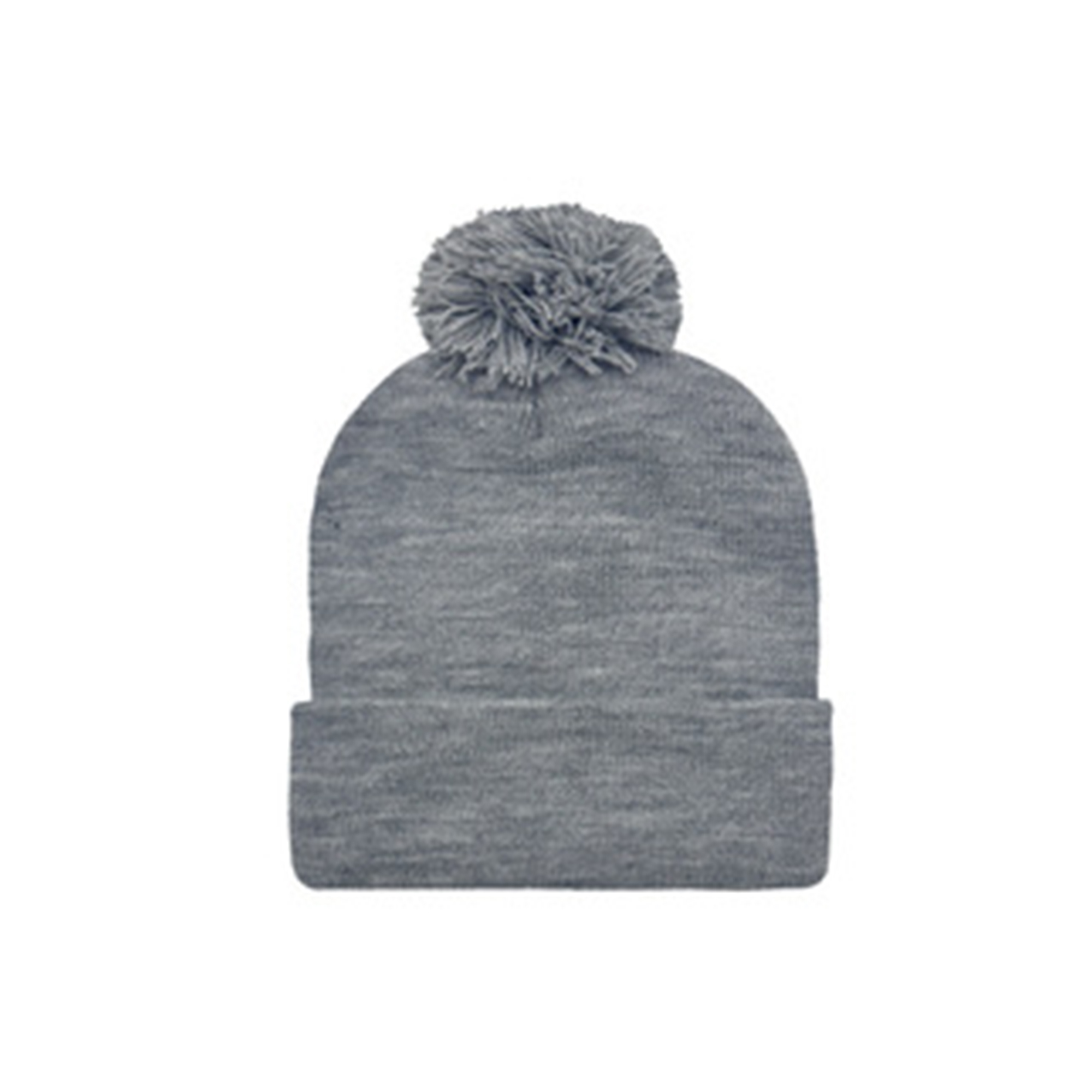 Winter Pom Knit Hat With Jacquard Logo 11