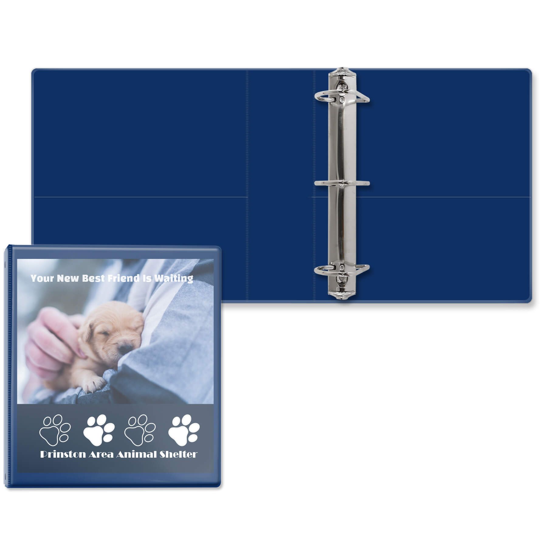 2 1/2" Entrapment Angle D Ring Binder 9