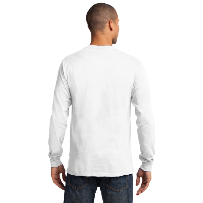 Port & Company Long Sleeve Essential Tee. 142