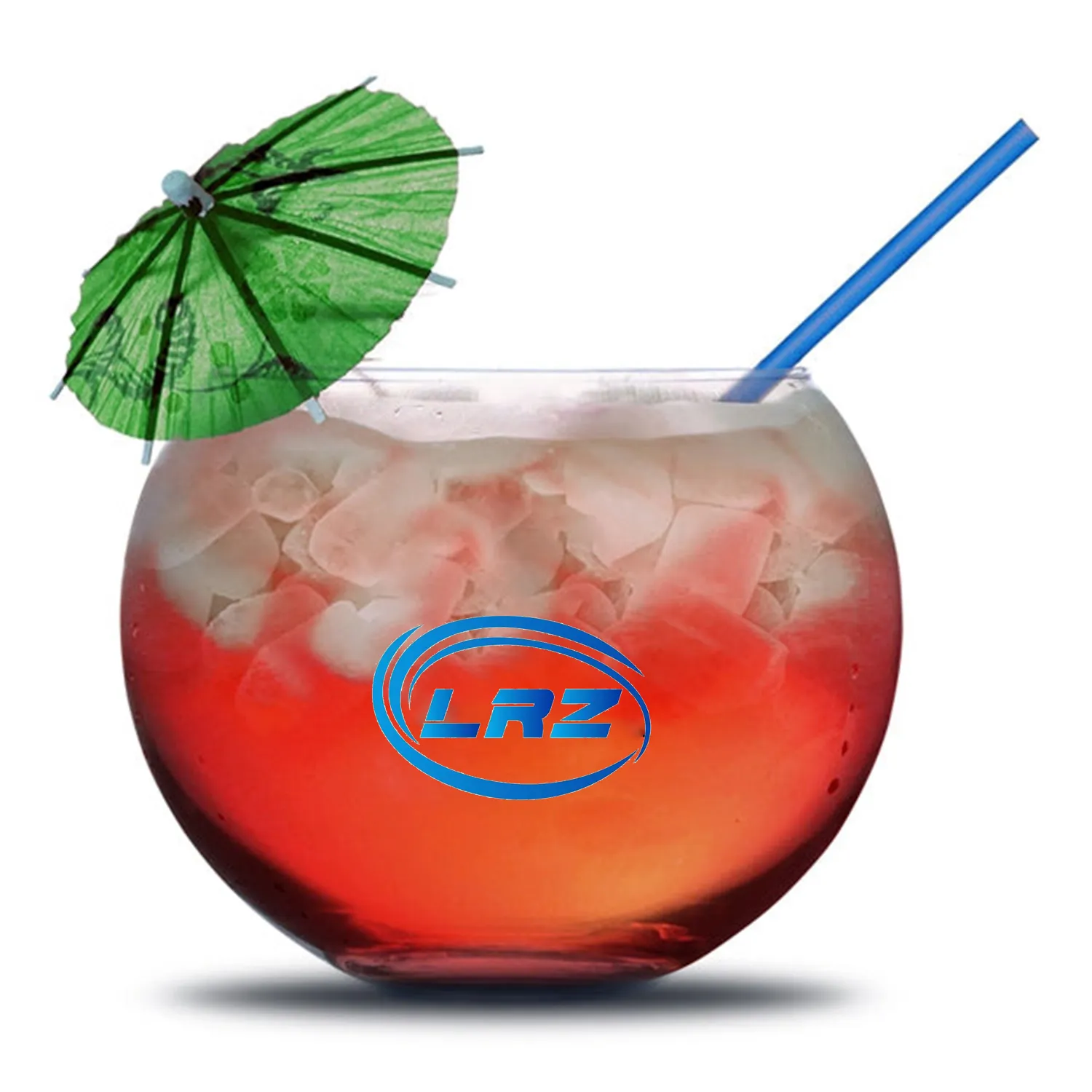 Glassware - Tropical Fish Bowl - 48 Oz. 3