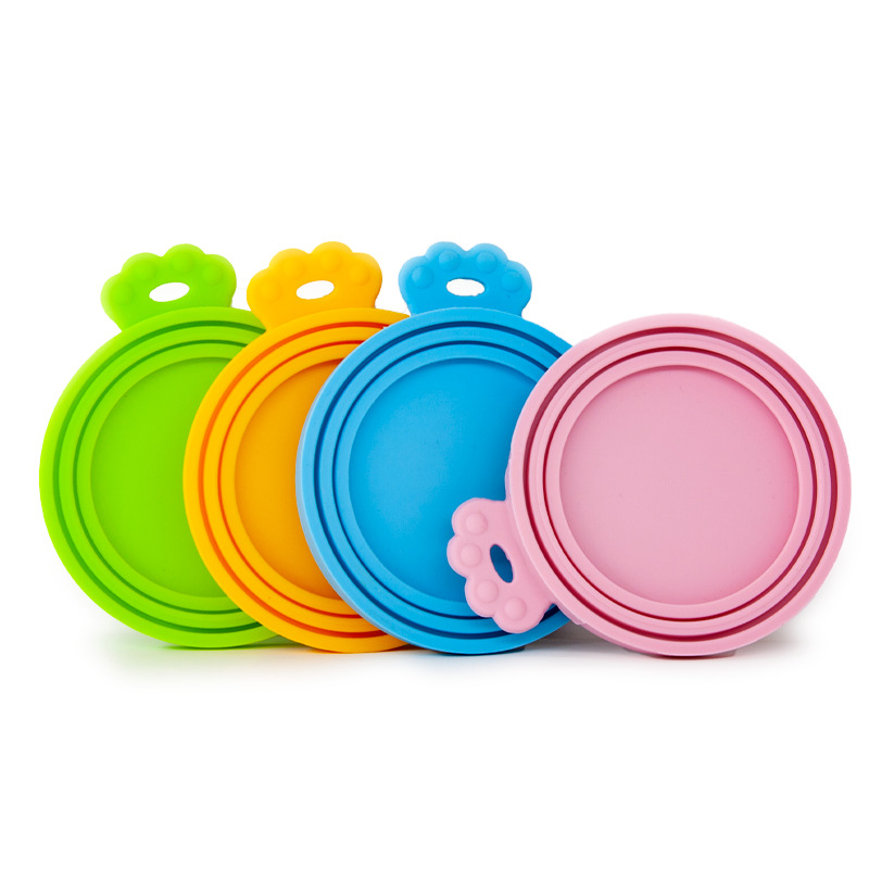 Silicone Can Lids for Pet Food Cans Fits Standard Size Can Tops 25
