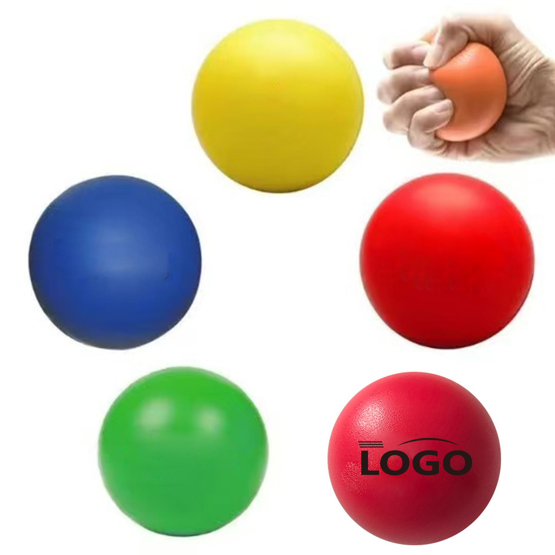 Colorful Foam Stress Relief Balls 1