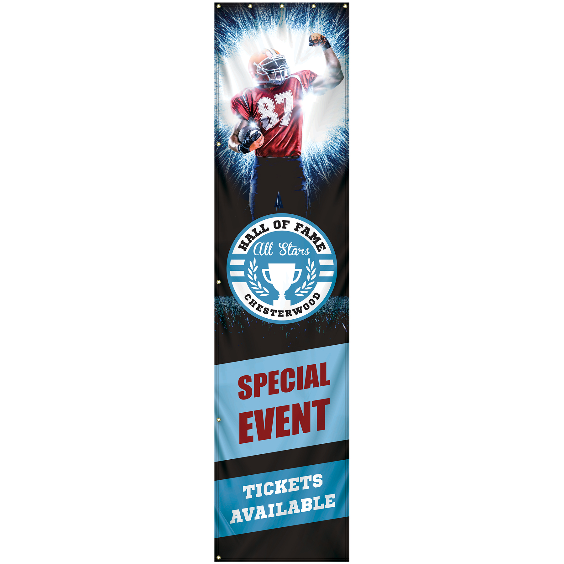 13' Giant Flagpole Replacement Banner 13