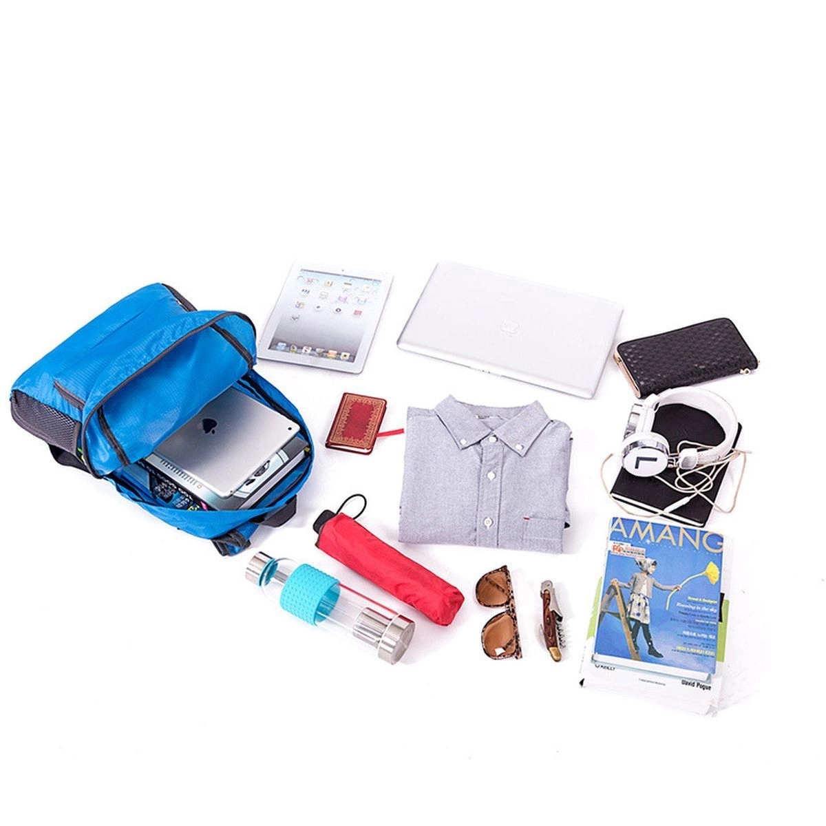 Lightweight Packable Durable Travel Hiking Backpack Daypack 6