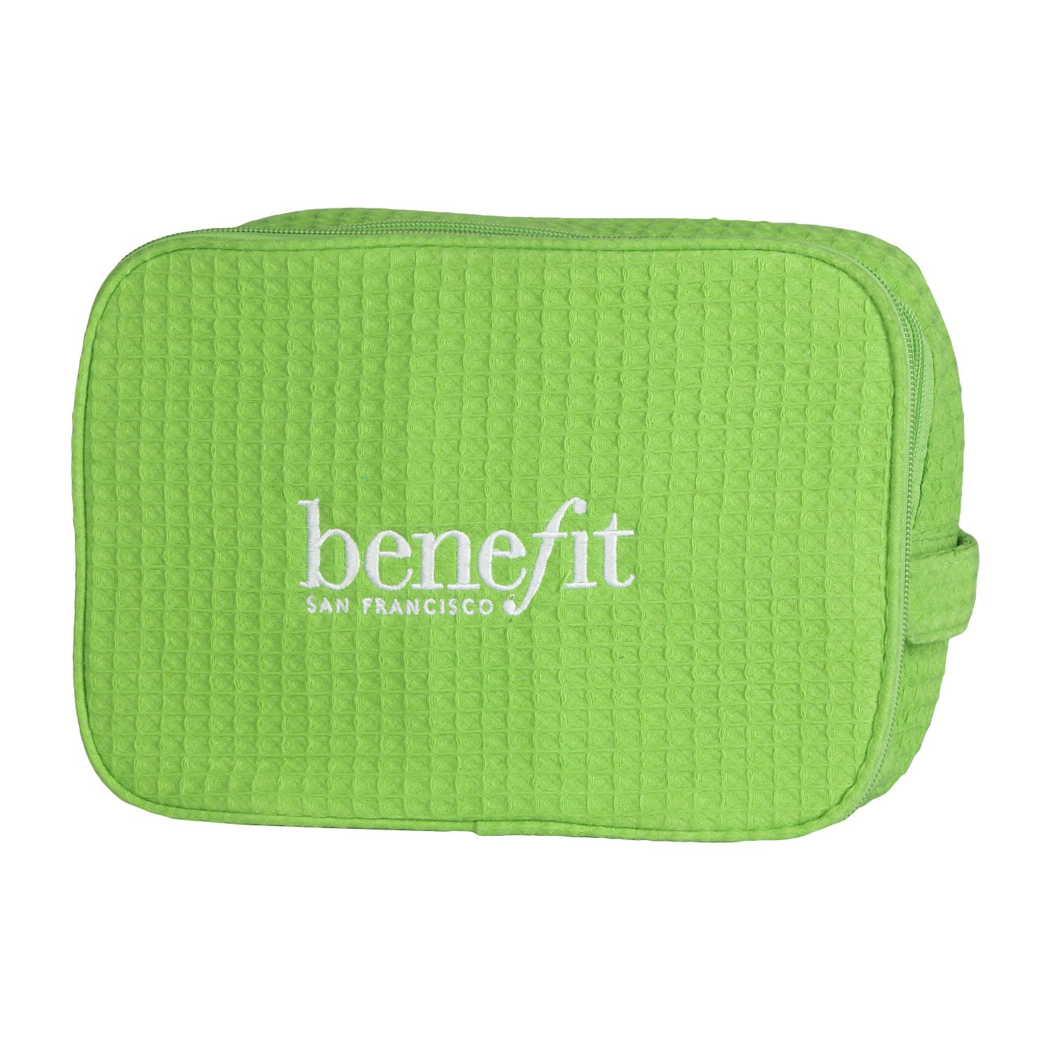 Waffle Weave Large Cosmetic Bag