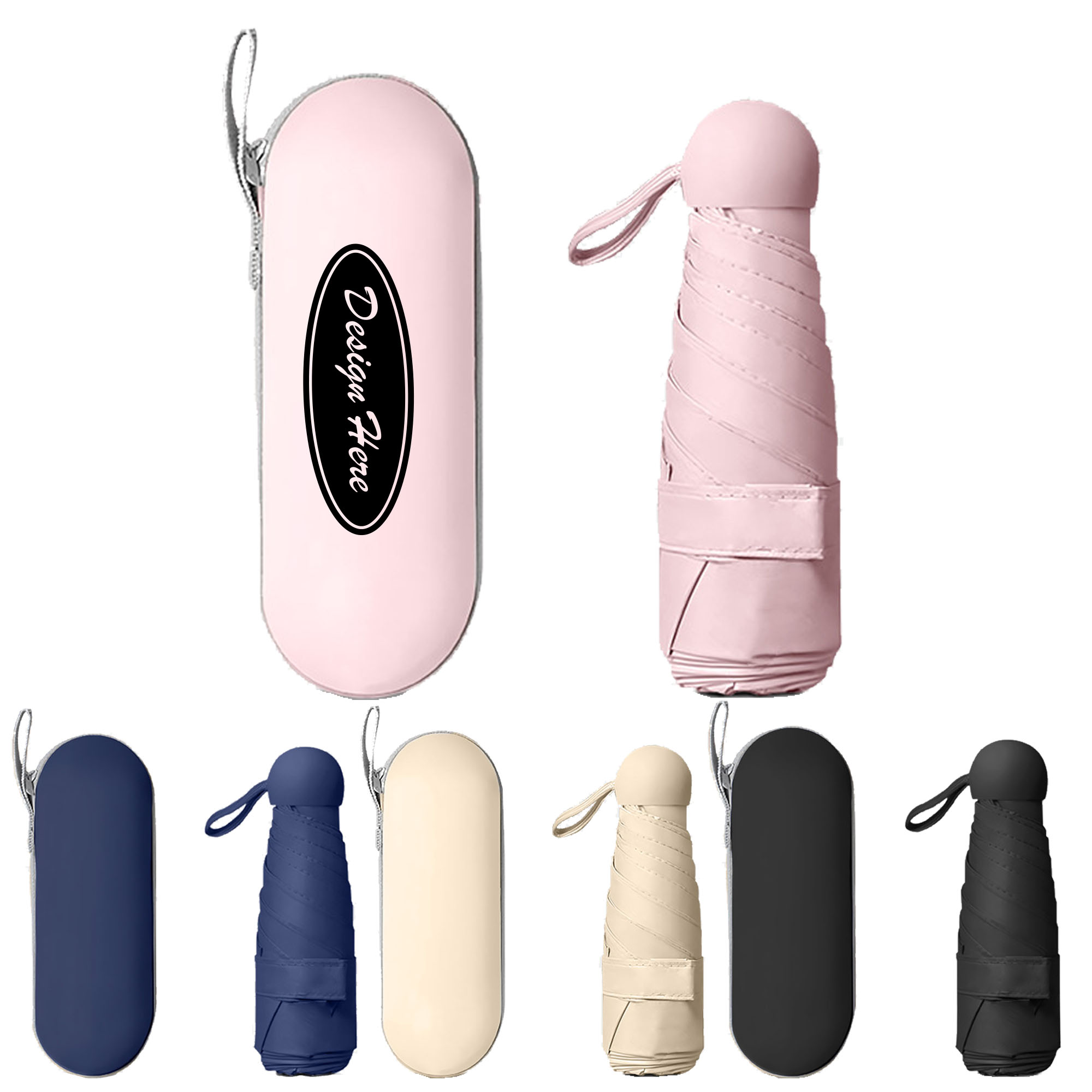 Compact Capsule Umbrella for Easy Carry 2