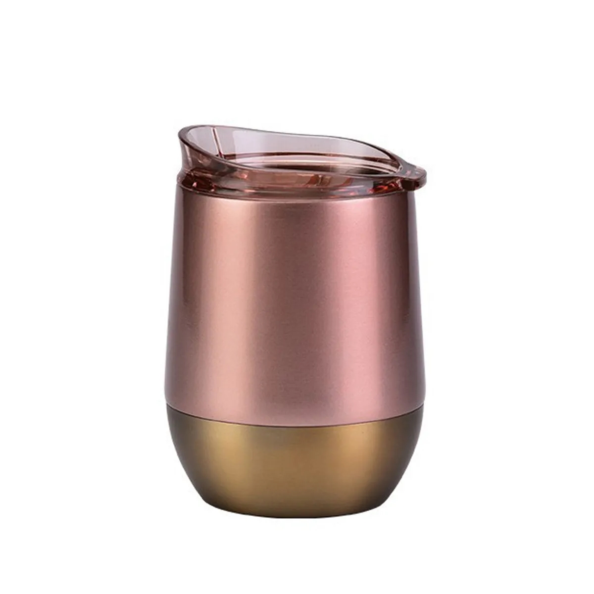Stainless Steel Wine Tumbler With Lid 2