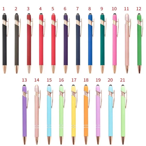 Ellipse Softy Rose Gold Stylus Pen 7