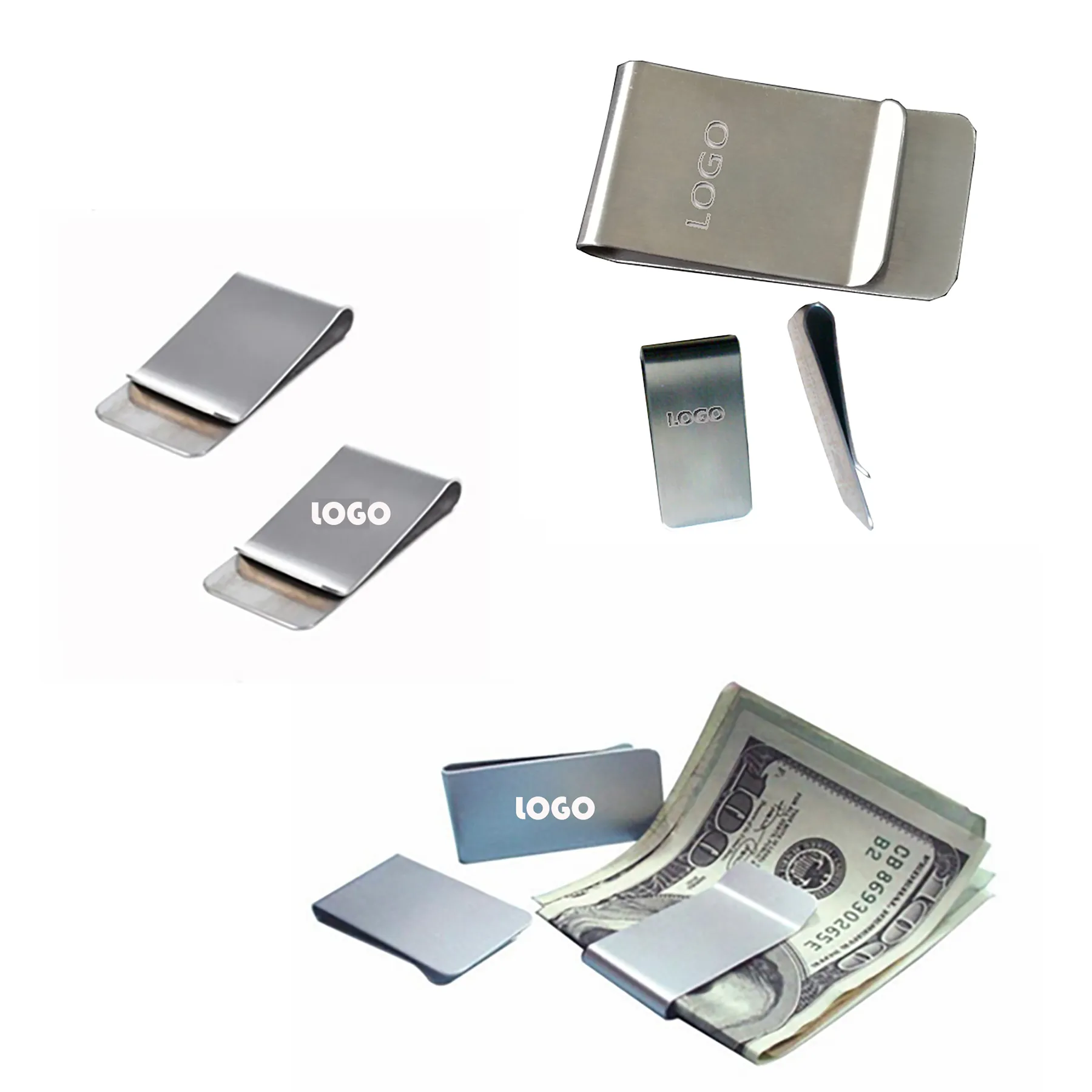 Stainless Steel Executive Money Clip 3