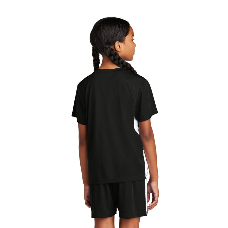 Sport-Tek Youth Competitor United V-Neck 47