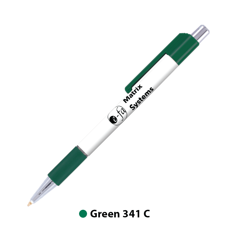 Chromatic Grip Plastic Pen (Full Color Imprint) 4