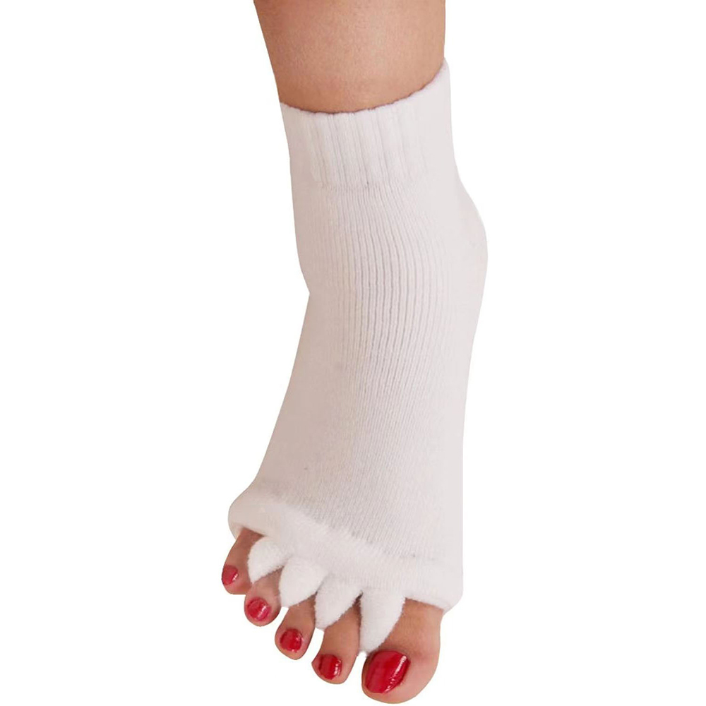 Cotton Yoga Socks Thickened Breathable Split Toe for Women 5