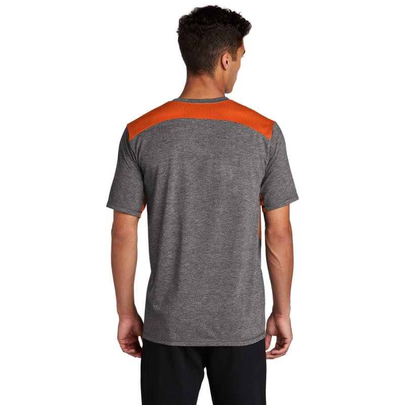 Sport-Tek PosiCharge Tri-Blend Wicking Draft Tee. 4