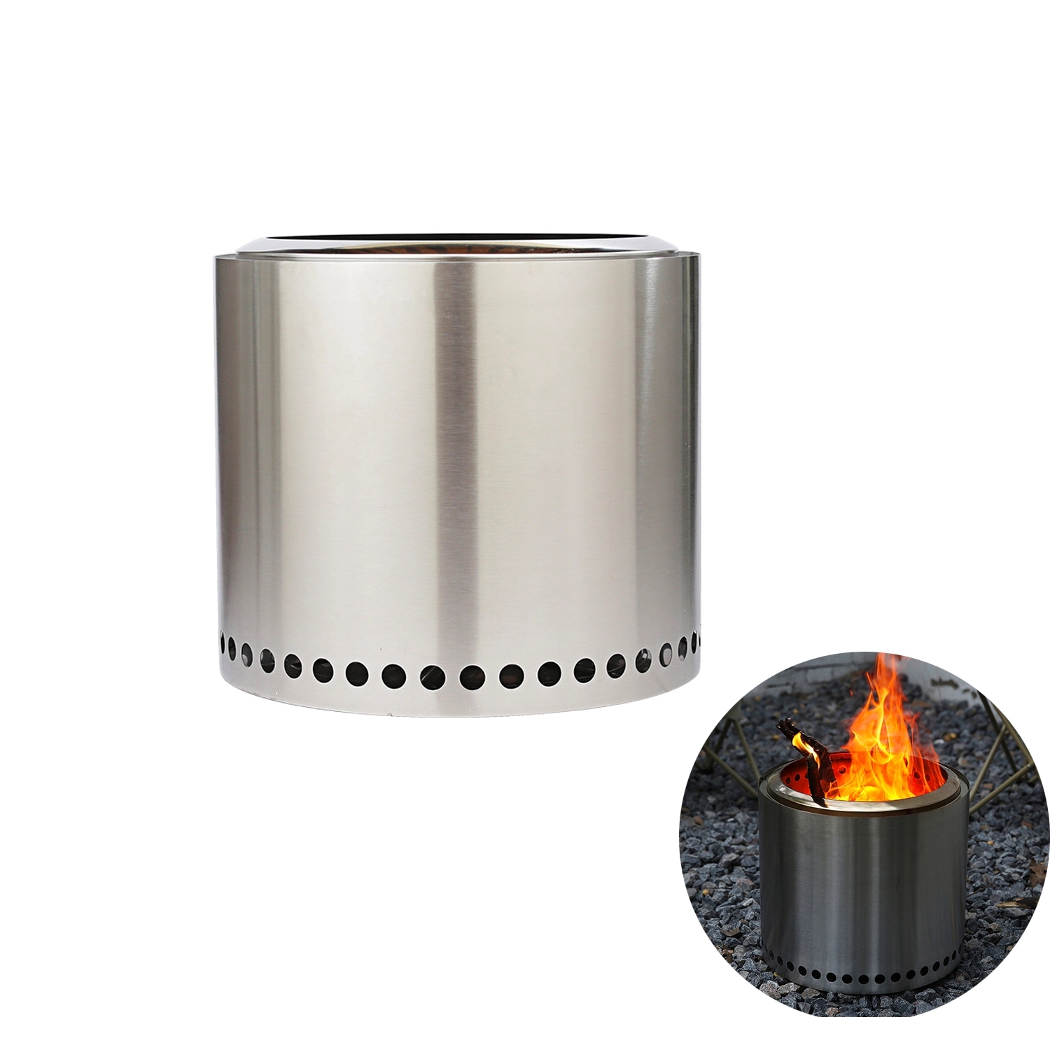 Stainless Steel Fire Pit 3