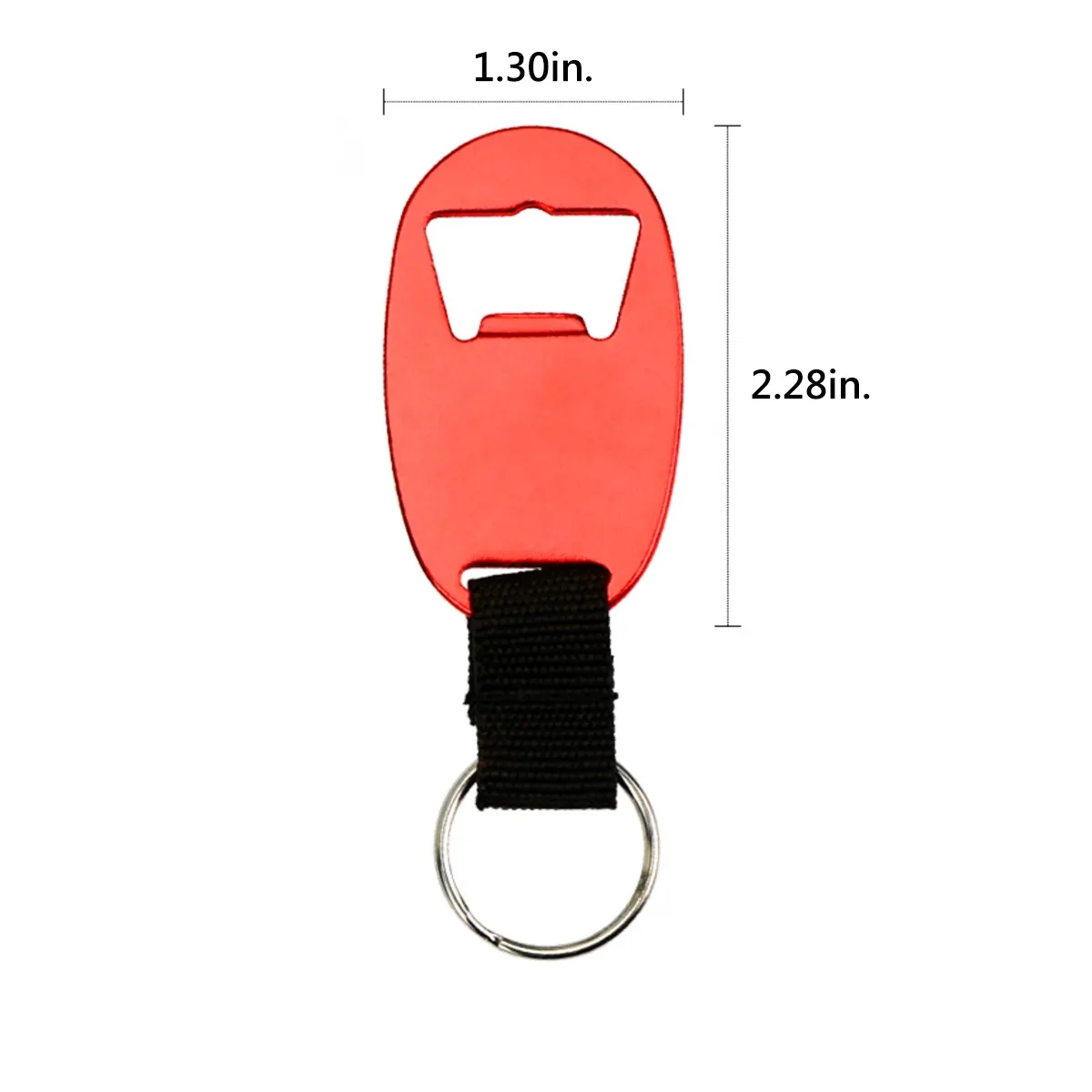 Keychain Ring Backpack Charm With Webbing Bottle Opener 4