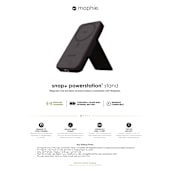 mophie® Snap + 10000 mAh Powerstation Stand 9