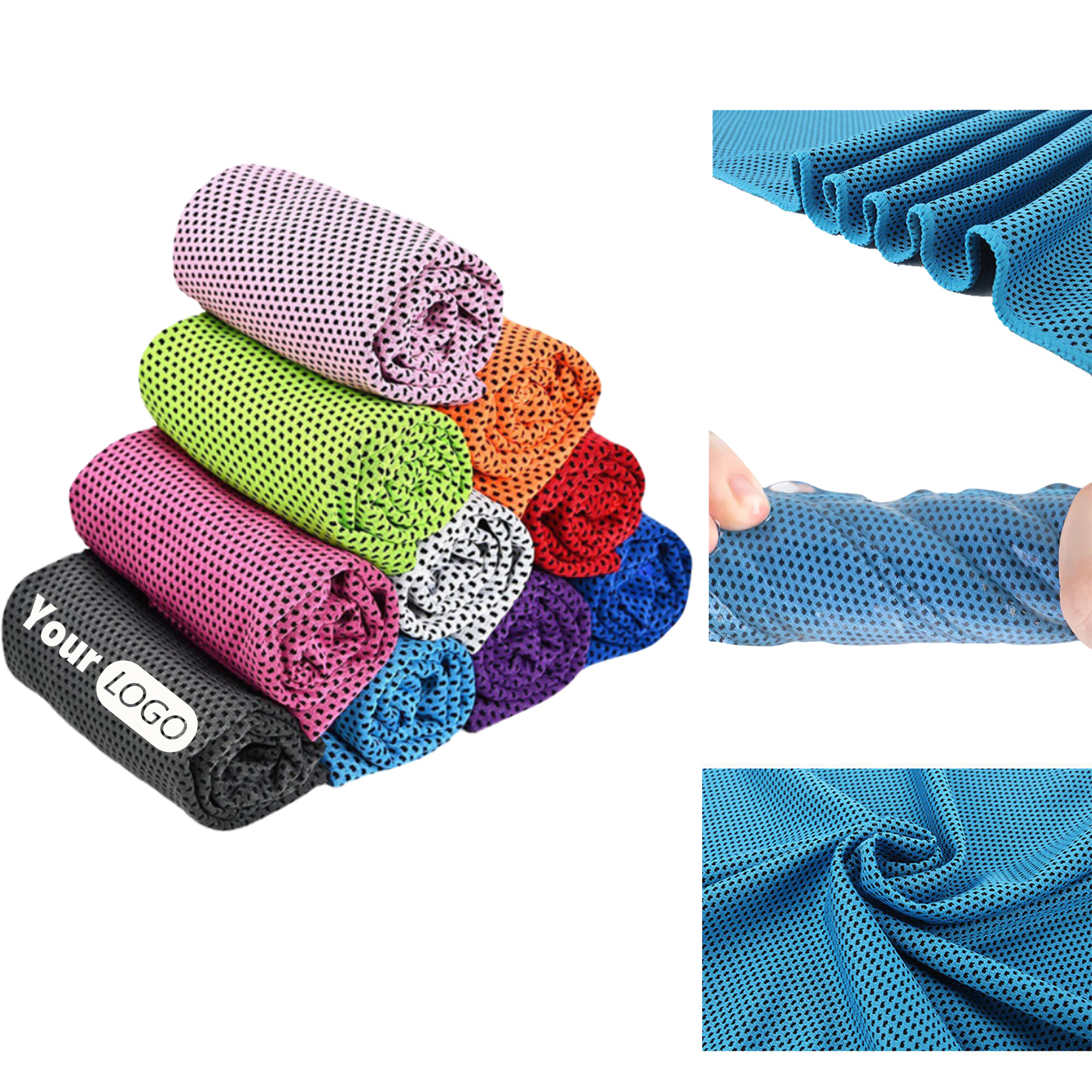 Soft Breathable Chilly Microfiber Ice Towel MOQ 100 2