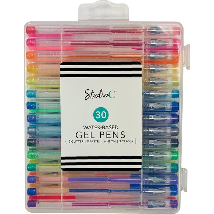 Gel Pens - 30 Pack Assorted Ink 2