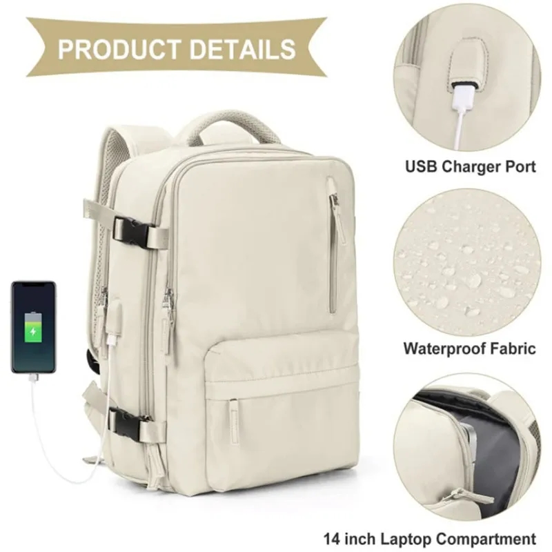 Carry on Backpack-Large Travel Backpack 6