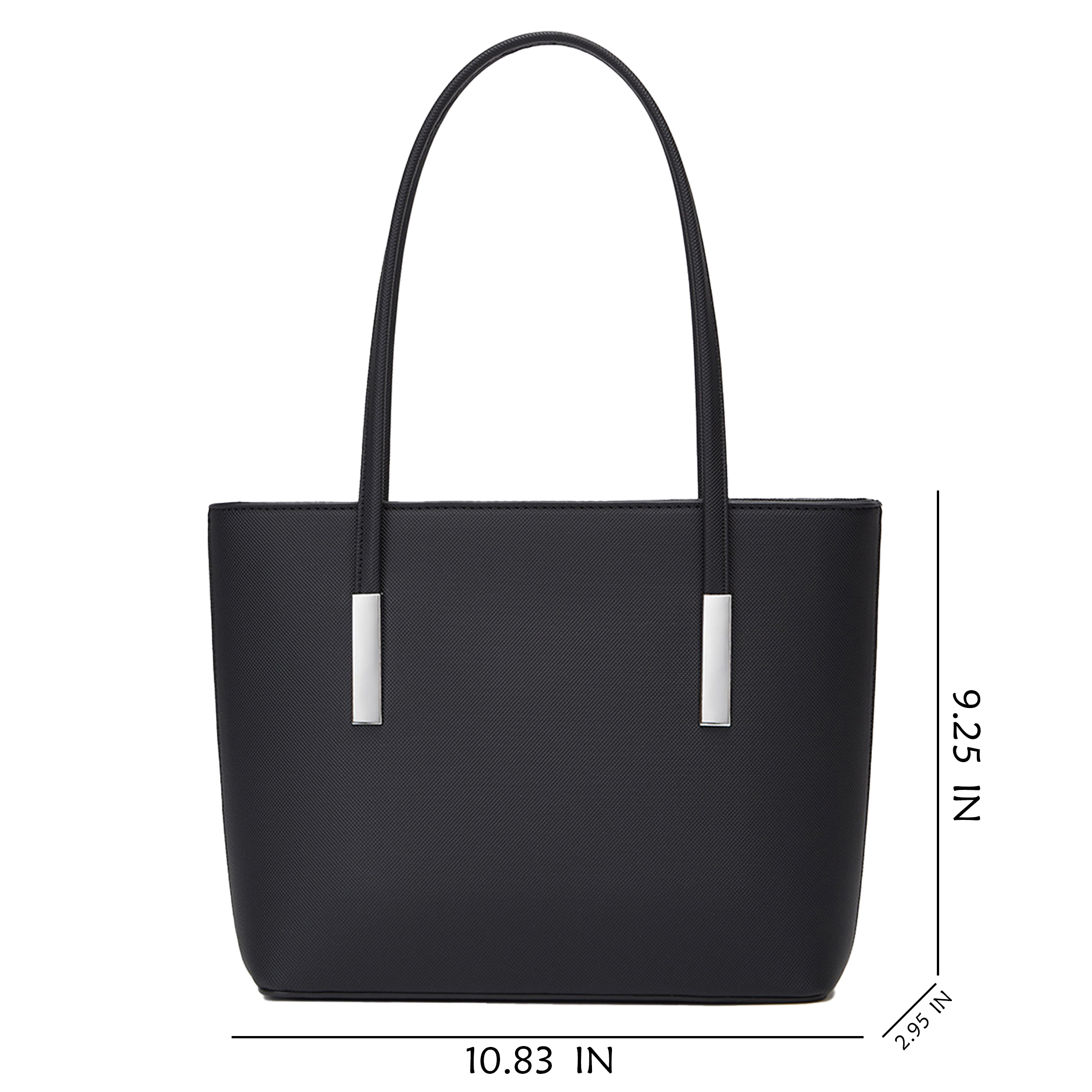 Pu Simple Casual Tote Bag, custom tote bag with logo imprint 3