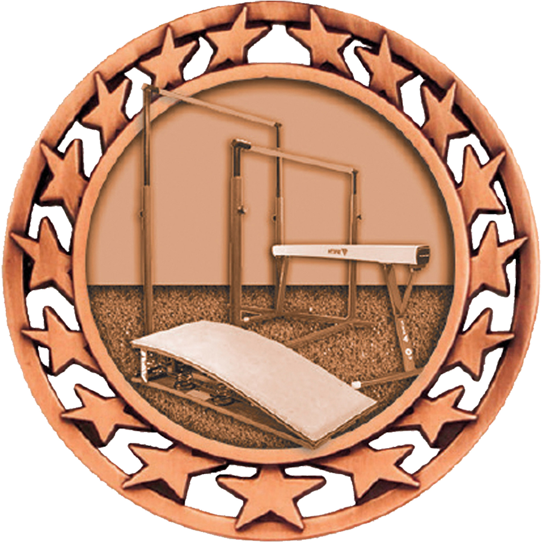 Stock Star Sports Medals: Gymnastics 4