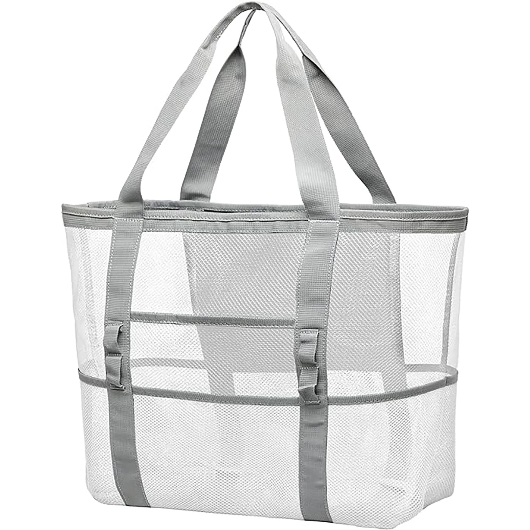 Extra Large Mesh Beach Bag, custom tote bag with logo imprint 8