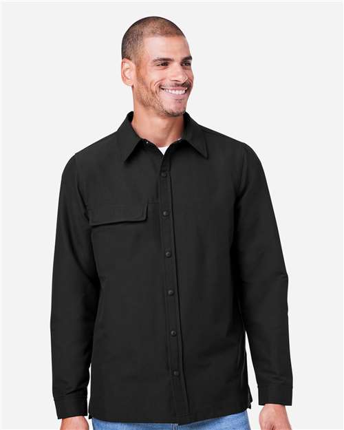 Unisex Flex Twill Overshirt Jacket - M72 6