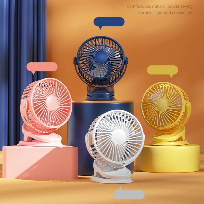 Rechargeable Electric Desk Fan with Clip 6
