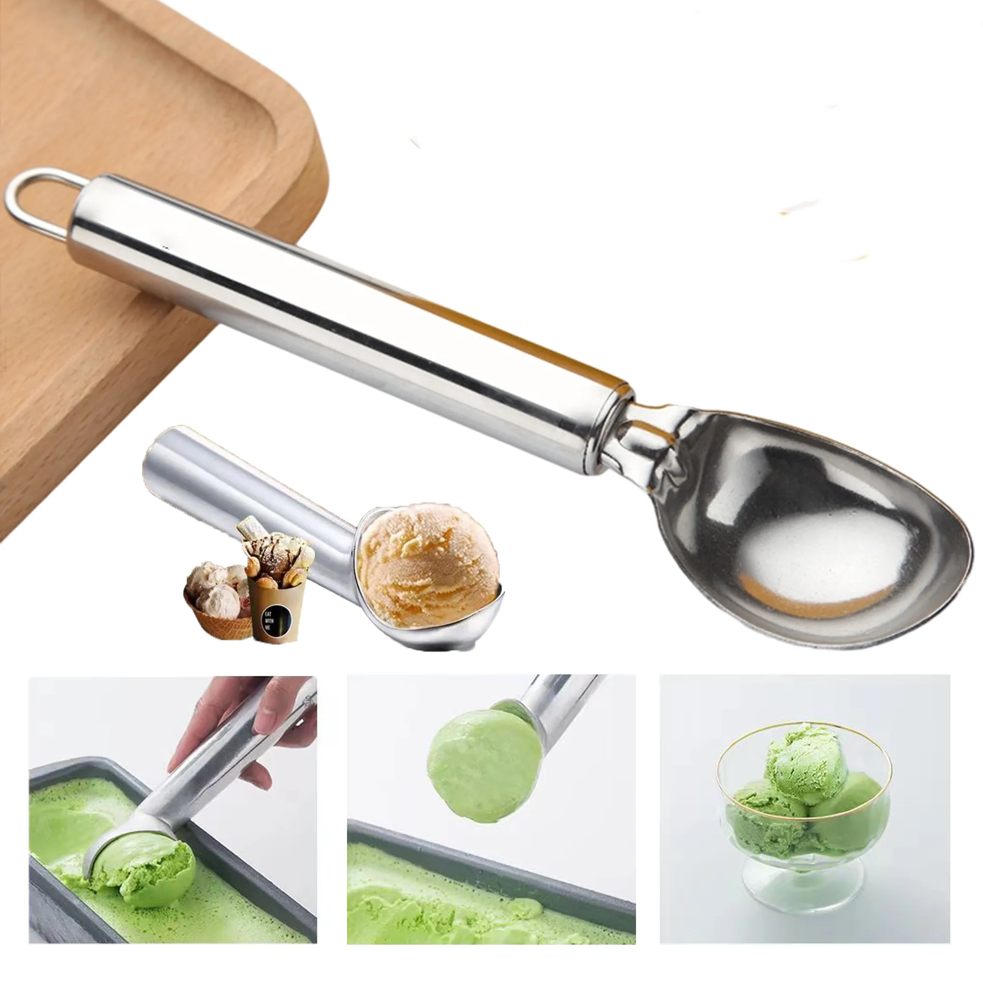 Stainless Steel Ice Cream Scoop