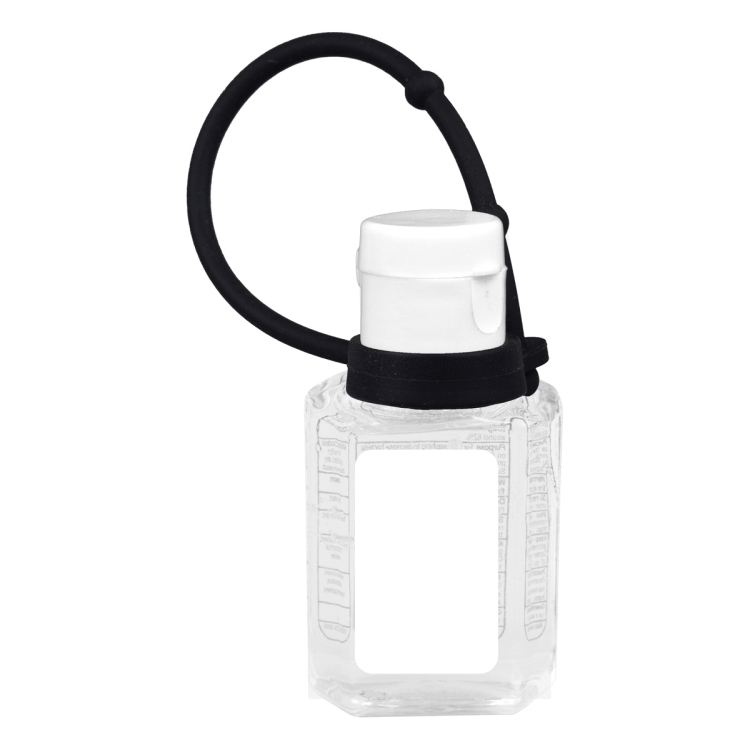 "SanPal Connect" 1.0 oz Compact Hand Sanitizer Antibacterial Gel in Flip-Top Squeeze Bottle with Col 5