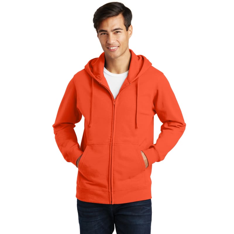 Port & Company Fan Favorite Fleece Full-Zip Hooded Sweatshirt., custom hoodie or sweatshirt with logo imprint 31