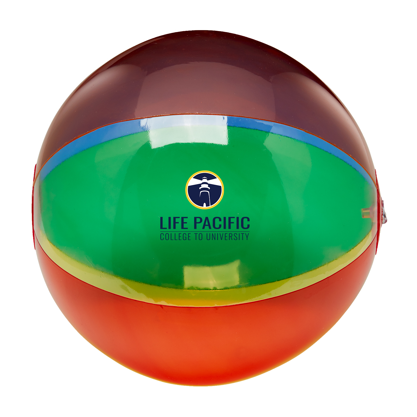 16" Translucent Multi-Color Beach Ball 2