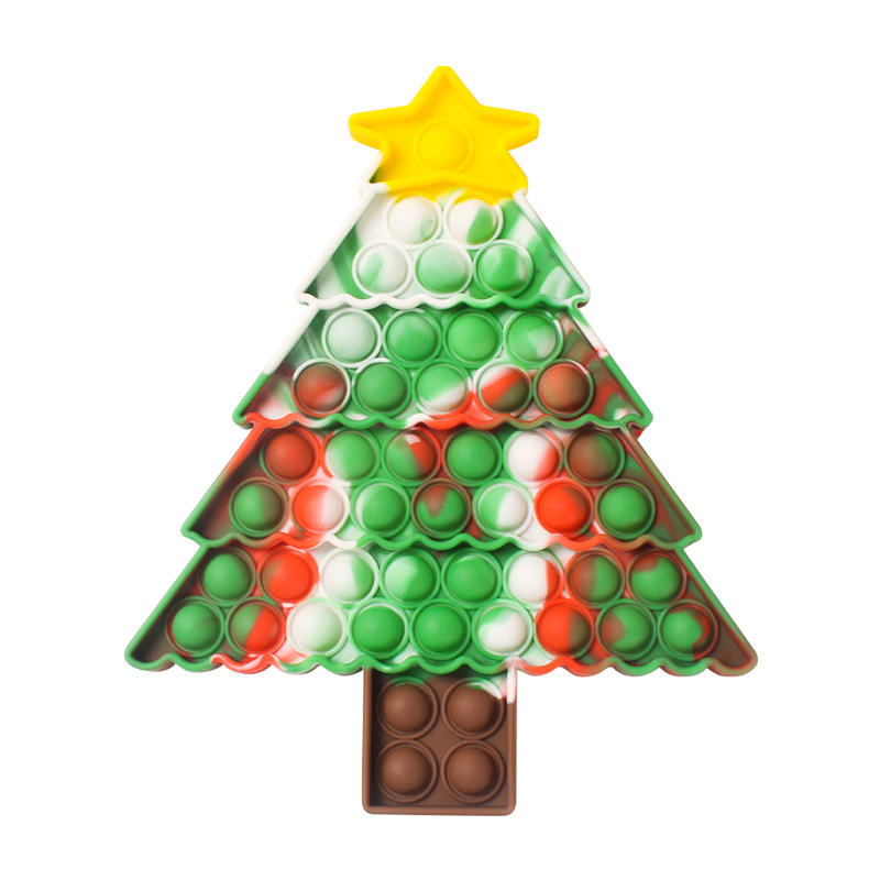 Christmas Tree Pop It Fidget Toy 3