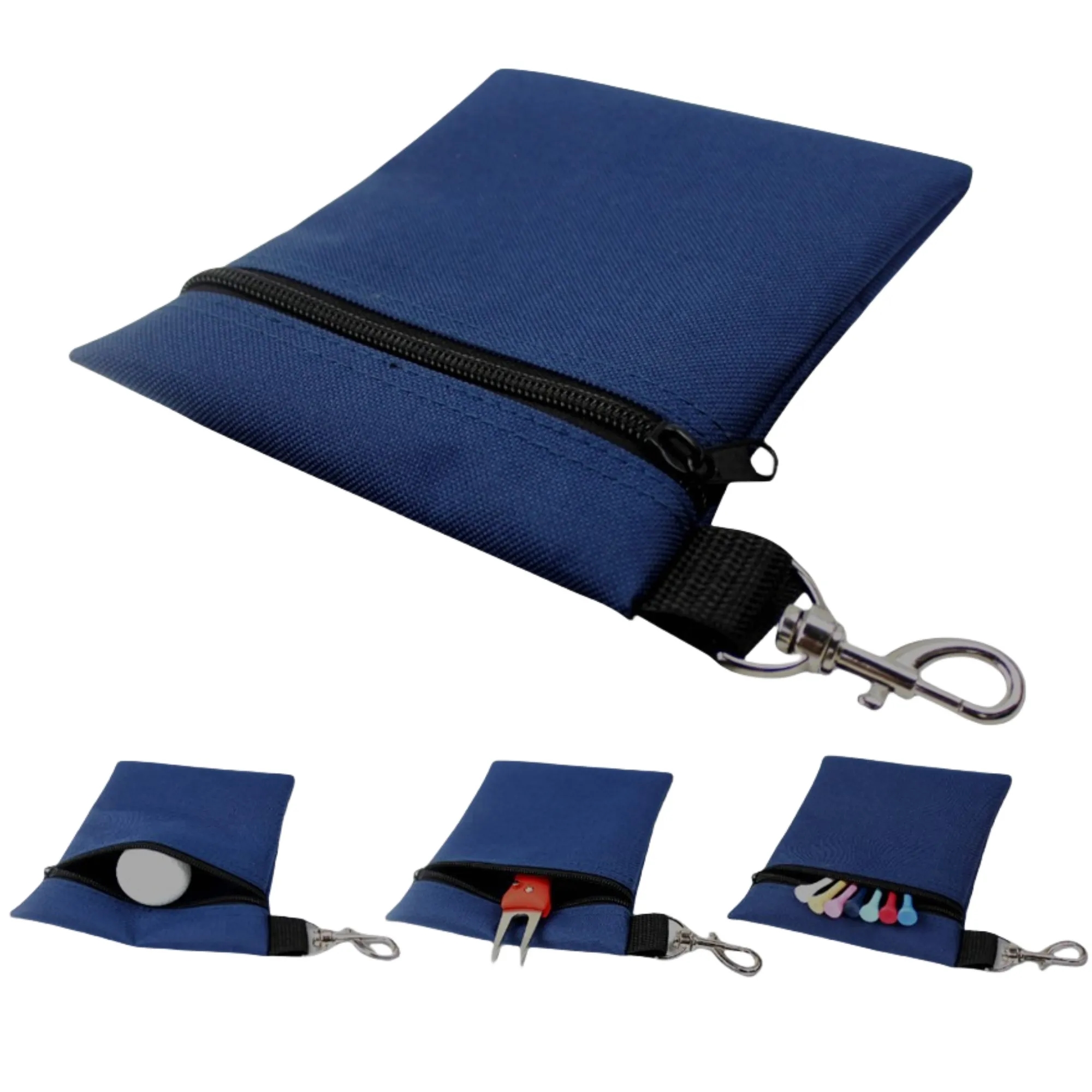 600D Oxford Cloth Golf Accessory Storage Small Waist Bag 10