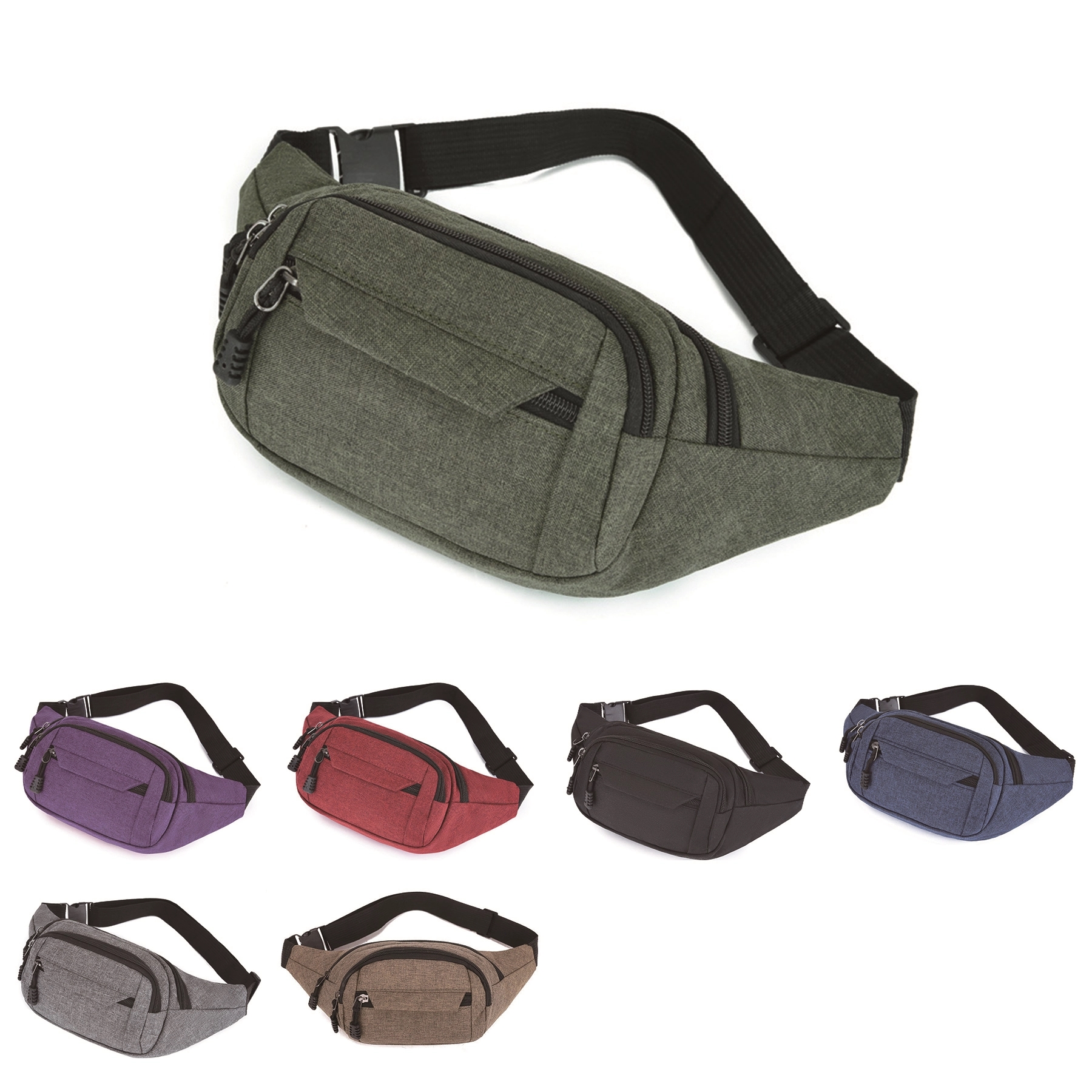 Outdoor Fitness Armbands Phone Waist Bag 3