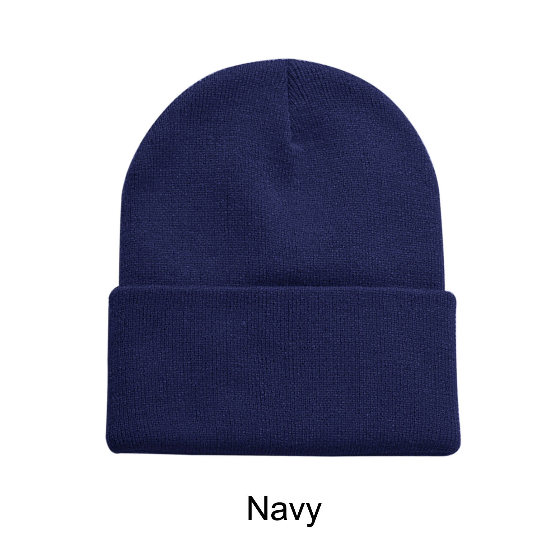 12" High Acrylic Beanie Knit Cap 12