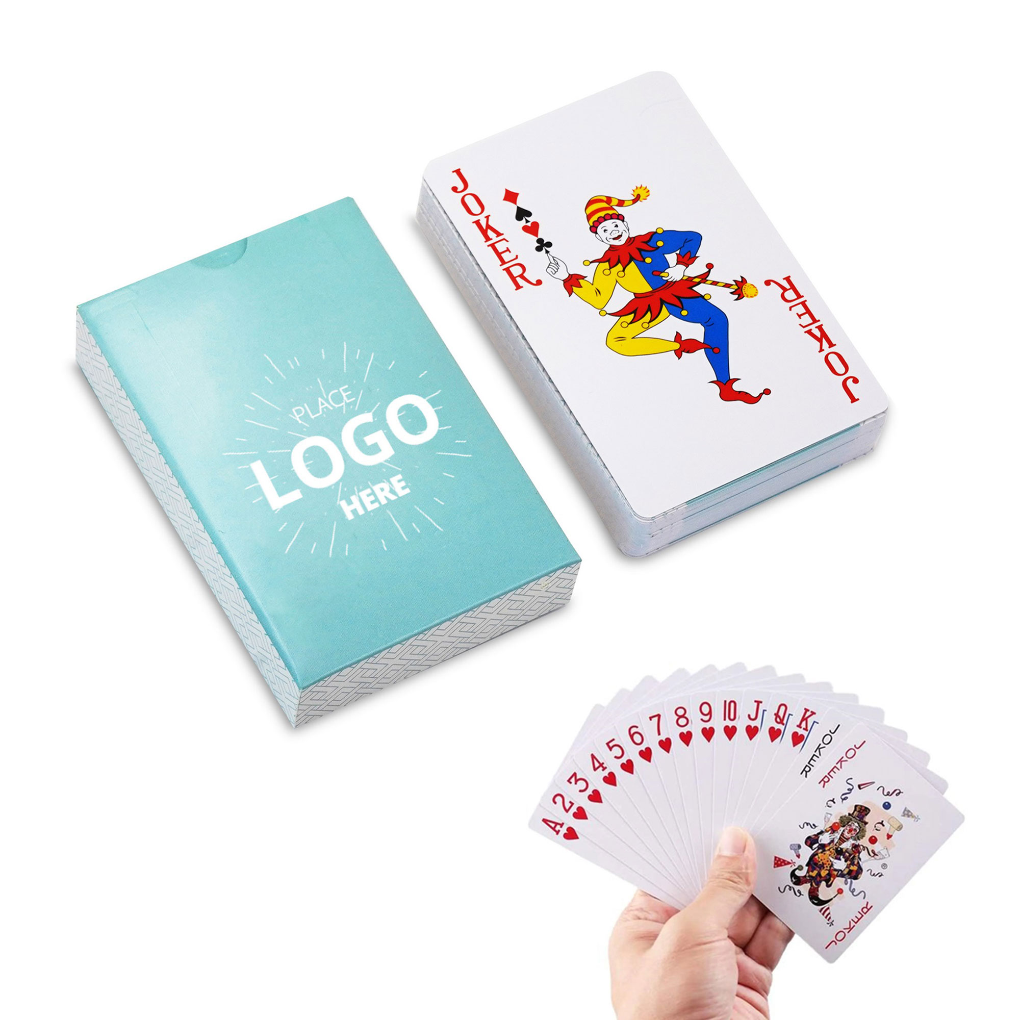 Full Color Playing Cards In Case 2
