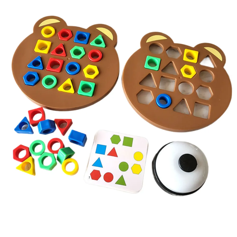 Geometry based early childhood puzzle building blocks 5