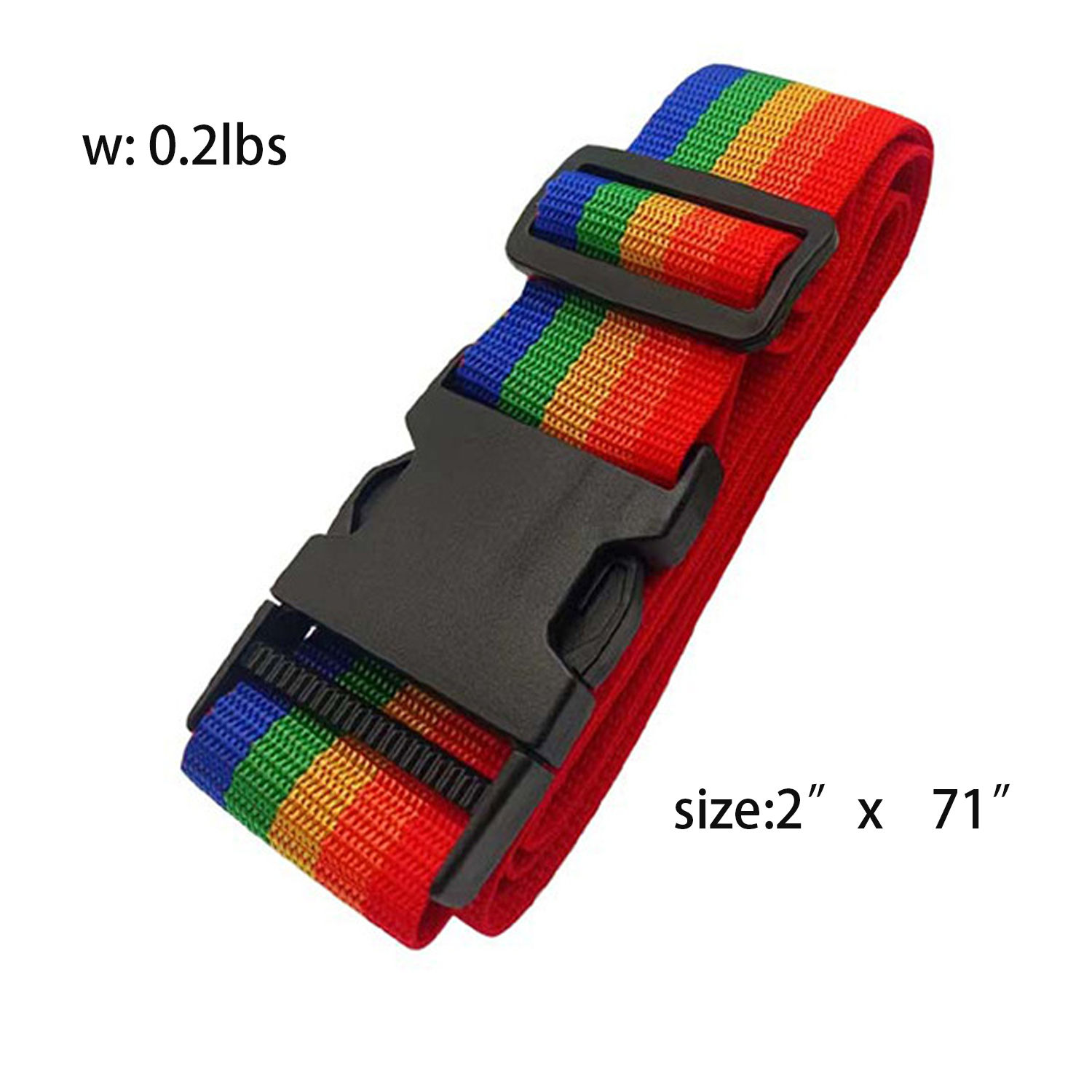 Luggage Strap w/ Lock 6